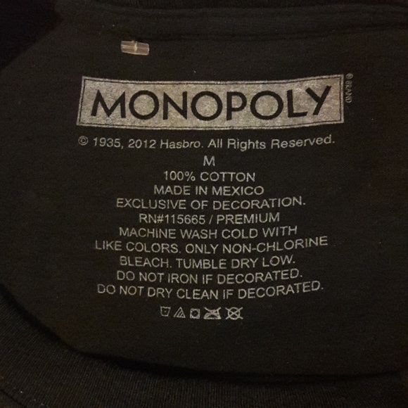 Mens monopoly T-shirt. - Picture 5 of 5
